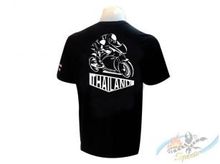 เสื้อยืด The Biker สำหรับผู้รักการขี่บิ๊กไบค์ ผ้าคอตต้อนสีดำ คุณภาพดี ของใหม่ (HeroSporto Cotton Boxing T-Shirt) รูปที่ 3