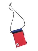 กระเป๋าห้อยคอ space specs neck pouch สีน้ำเงินแดง รูปที่ 1