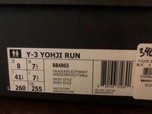 รองเท้า Adidas Y-3 Yohji Run (BB4865) ไซส์ UK7.5 มือหนึ่ง รูปที่ 9