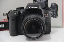 กล้อง Canon 750D เลนส์ 18-55 STM Wifi ในตัว สภาพเทพ ประกัน 1 เดือน อุปกรณ์ครบกล่องพร้อม Filter และกระเป๋ากล้อง รูปที่ 3