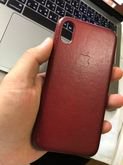 Iphone X Leather case สีแดง (Red product) ของแท้ รูปที่ 3