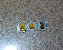 1ชุดมี3องค์พิมพ์ล.พ.โสธรหลังพระพุทธชินราช  ล.ป.ทวด,ล.พ.วัดบ้านแหลม เนื้อพ่นทรายทอง รูปที่ 3