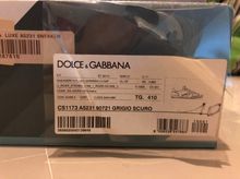 รองเท้า Dolce Gabbana ไซส์ EU40 ของแท้ มือหนึ่ง Made in ITALY รูปที่ 9
