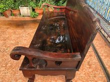 ขายเก้าอี้ไม้มะค่าเก่า40 กว่าปี รูปที่ 8