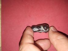 พระปิดตา พิมพ์หูกระต่าย หลวงปู่นาค วัดห้วยจระเข้ เนื้อสำริดเงิน สวยงาม คมชัด สภาพสวย เก่า เดิมๆ แท้ หายากมากๆ      พระปิดตาของท่าน จัดว่าเป็ รูปที่ 3