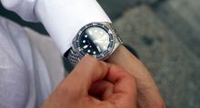 นาฬิกาข้อมือ SEIKO Automatic Diver กันน้ำ 200m หน้าดำสายเหล็กจูบิลี่ รุ่น SKX007 รุ่นนี้ดิสคอนแล้ว หายากมากแล้ว รูปที่ 7