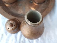 (3217) ชุดเครื่องปรุงทองเหลืองงานเก่า รูปที่ 2