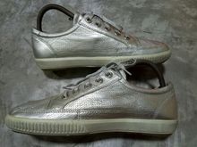 ecco silver sneakers   รูปที่ 4