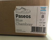 รองเท้า TOMS ไซส์ EU40.5, US8 มือหนึ่ง รูปที่ 7