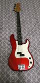 Fender E Series MIJ Precision Bass 1984 Red made in japan รูปที่ 2