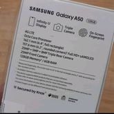 Samsung A50 ครบยกกล่อง สภาพ 99 เปอร์เซ็นต์ อายุ 5 วัน มีประกันจอแตก รูปที่ 6