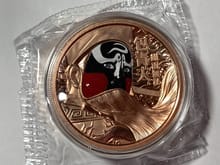 เหรียญทองแดงที่ระลึกชุดงิ้ว เปาบุ้นจิ้น ปี2019 รูปที่ 2