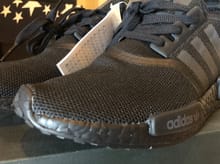 รองเท้า Adidas NMD R1 (S31508) สีดำ Triple Core Black ไซส์ UK7 มือหนึ่ง สีดำในตำนาน รูปที่ 2