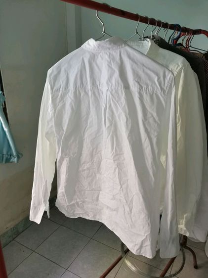 เสื้อเชิ้ตสีขาว allz รูปที่ 2