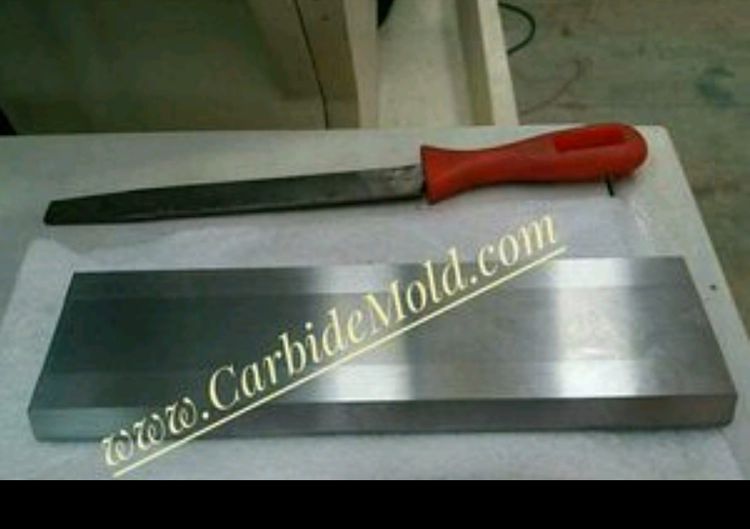 รับทำ แผ่นประคอง Centerless WORKREST Blade Carbide Blade เจียราบ Centerless Work Rest Carbide แผ่นคาร์ไบด์ งานเจีย รูปที่ 2
