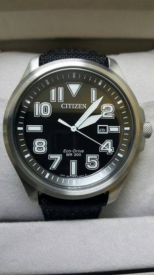 Citizen Eco-Drive 200m Military Gent's Watch AW1410-24E รูปที่ 3