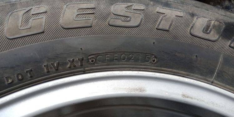 ล้อแม็กฟอดเอเวอเรสขอบ18แถมยางบริสโตนชุดที่03 รูปที่ 6