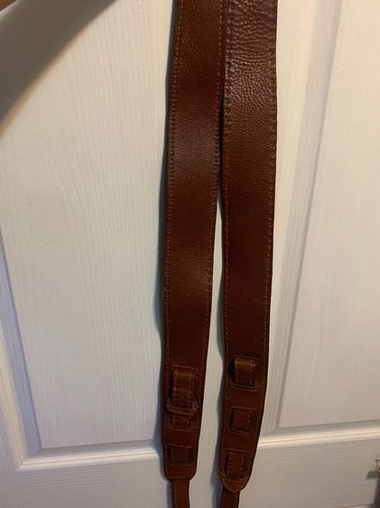 สายสะพายกีต้าร์ หรือเบส หนังแท้ รูปที่ 6