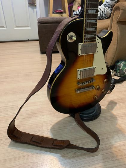 สายสะพายกีต้าร์ หรือเบส หนังแท้ รูปที่ 17