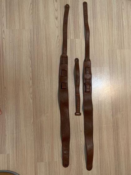 สายสะพายกีต้าร์ หรือเบส หนังแท้ รูปที่ 3