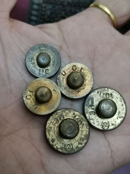 (2730) กล่องตราชั่งทองเหลืองเก่า รูปที่ 6