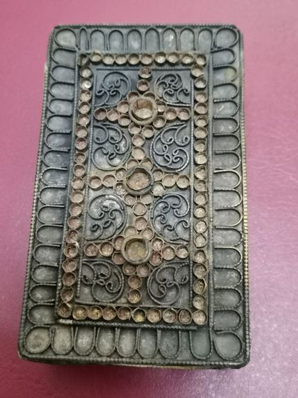 (2730) กล่องตราชั่งทองเหลืองเก่า รูปที่ 7