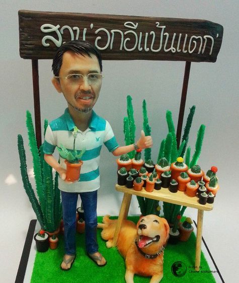 รับปั้นตุ๊กตาหน้าเหมือน ตุ๊กตาล้อเลียน รูปที่ 14