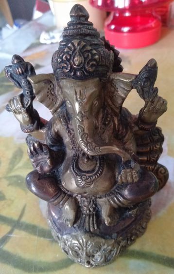 พิฆเณศทองเหลือง สามกษัตริย์ รูปที่ 2