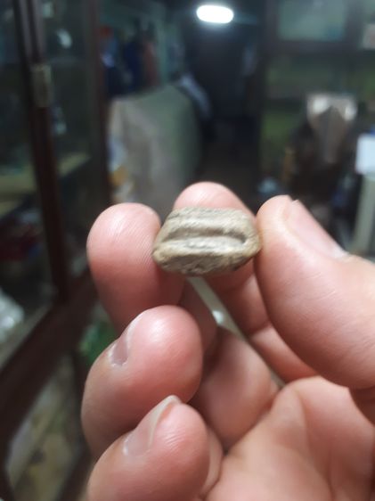 พระคง กรุเก่า จังหวัดลำพูน หลังอูม เนื้อดินเผา มวลสารครบ จัด ละเอียด องค์นี้เป็นพระคงสีพิกุลค่อนไปทางสีเนื้ออ่อน มีเนื้อดินที่แข็งแกร่ง แห้ง รูปที่ 3