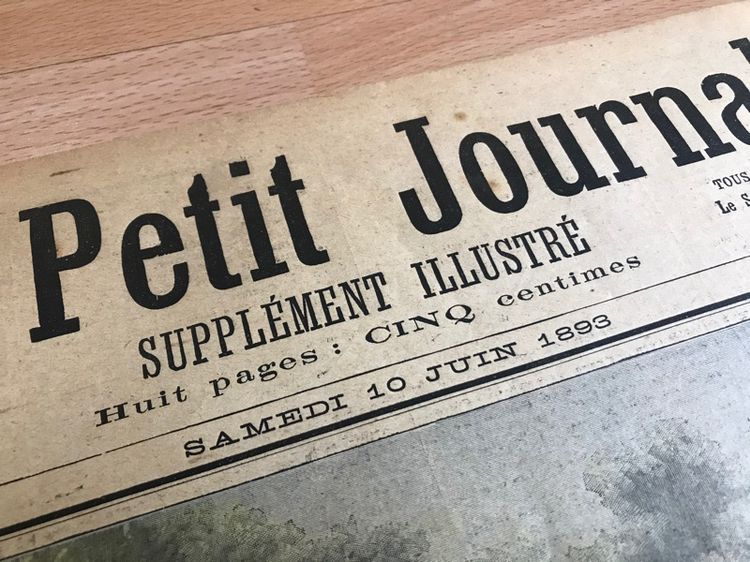 หนังสือพิมพ์ 132 ปี Le Pettit Journal   ฉบับพระบรมฉายาลักษณ์รัชกาลที่ 5 ขึ้นปกคู่พระราชินีนาถ  รูปที่ 16