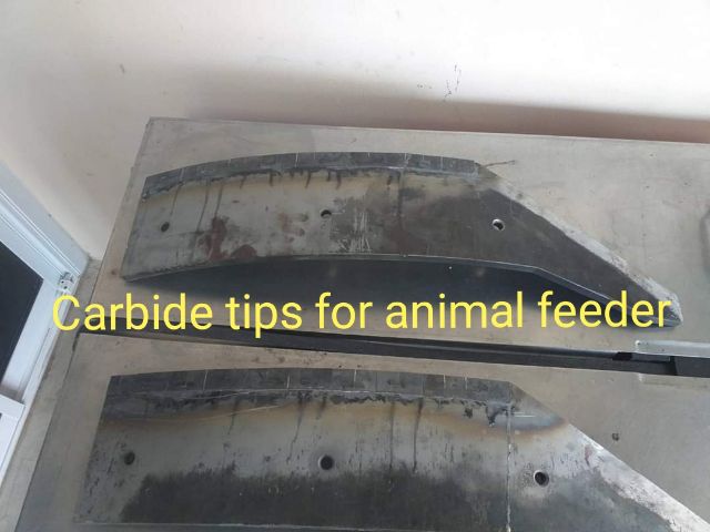 งานเชื่อม carbide ใบตีอาหารสัตว์ animal feed pellet carbide คาไบตัดเม็ดอาหารสัตว์ รูปที่ 2