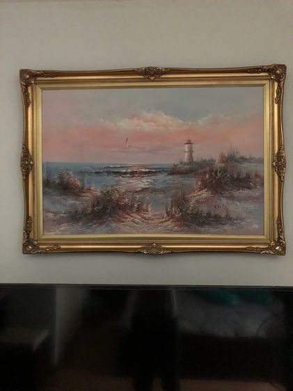 รูปสีน้ำมันแท้💯📌📌 รูปที่ 6