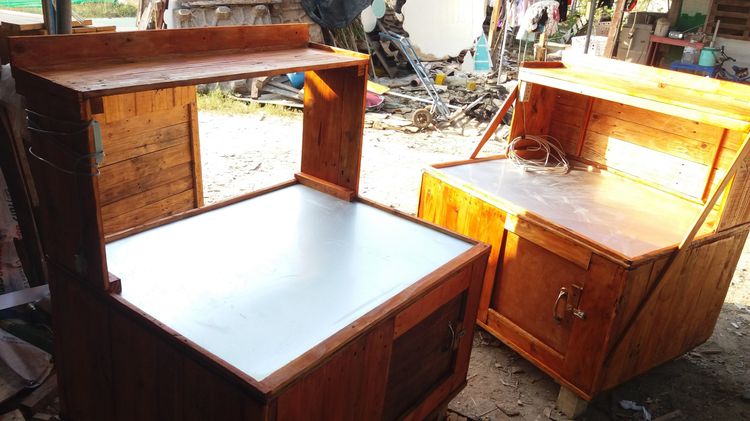 โต๊ะขายกาแฟ โต๊ะขายก็วยเตียว โต๊ะขายข้าว โต๊ะขายส้มตำ โต๊ะขายสินค้า รูปที่ 2