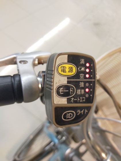 จักรยานไฟฟ้าแม่บ้านญี่ปุ่น คุณภาพดี มาใหม่ๆ เดิมๆแบตคุณภาพดี แอมป์มาก ยี่ห้อ Panasonic ระบบไฮบริด ปั่นสนุกเบาแรง ปั่นแบบไม่ใช้ระบบไฟฟ้าก็ปั่ รูปที่ 6