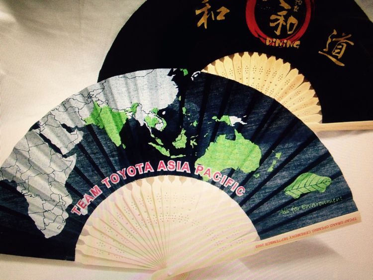 พัดผ้า พัดจีน พัดญี่ปุ่น รับผลิตพัดผ้า ลายต่างๆ รวมถึงลายไทย พร้อมพิมพ์โลโก้แบรนด์ รูปที่ 5