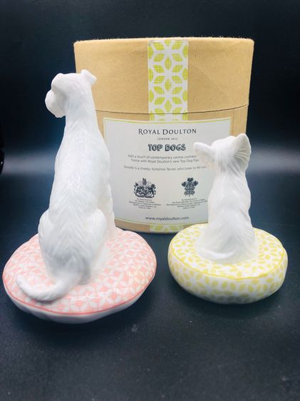 Royal Doulton London 1815 Top Dogs Bobo Schnouzer and Westie Pocelain  รูปที่ 5