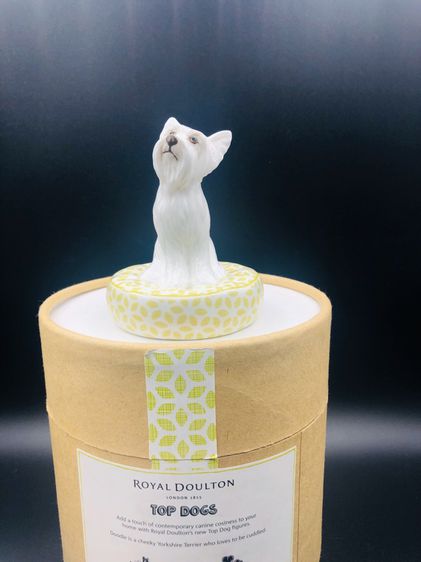 Royal Doulton London 1815 Top Dogs Bobo Schnouzer and Westie Pocelain  รูปที่ 4