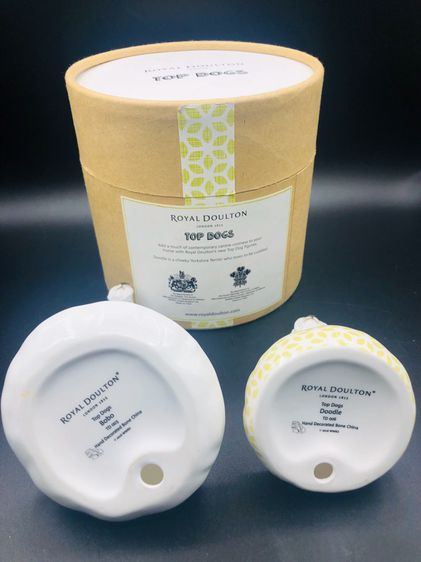 Royal Doulton London 1815 Top Dogs Bobo Schnouzer and Westie Pocelain  รูปที่ 7