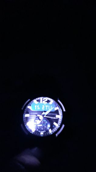 Casio G-Shock Gravitymaster Bluetooth Solar Watch GR-B100-1A2 ฟ้าดำ รูปที่ 7