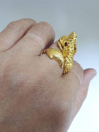 (100) เเหวนทอง 96.5 พญานาคสวยๆตันๆ รูปที่ 6