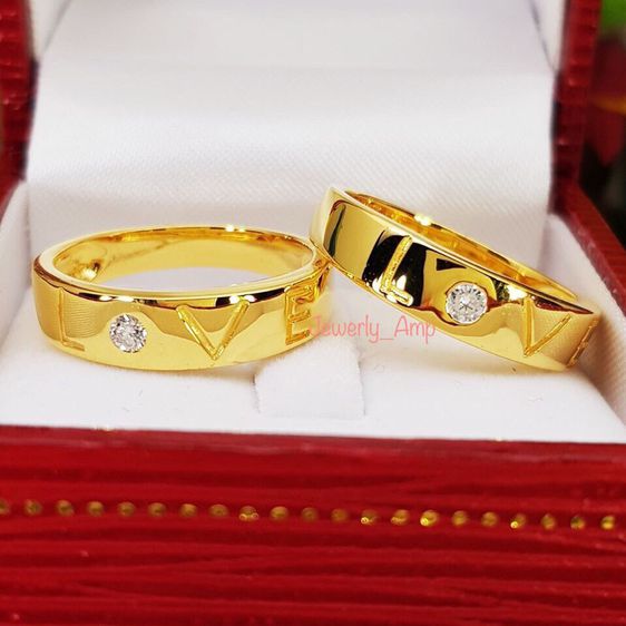 แหวนปอกมีด LOVE ทองเค 9เค 9k (งดต่อ) รูปที่ 3