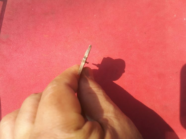 เหรียญเสมา สังกัจจายน์ หลวงปู่ทิม วัดละหารไร่ เนื้อทองแดงกะหลั่ยเงิน ตอกโค๊ตปลาตะเพียน 2 โค็ด รุ่น 9 ที่ระลึกหลักสูตรพรรนาวี ปี 2514 ผิวแห้ง รูปที่ 5