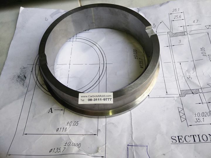 รับงานเจียร์รูใน คาร์ไบด์ เจียร์กลมรูใน Carbide Internal Grindng Hole รูปที่ 16