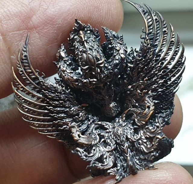 พญาครุฑปรก มหิทธานุภาพ แบบไม่มีฐาน รูปที่ 2