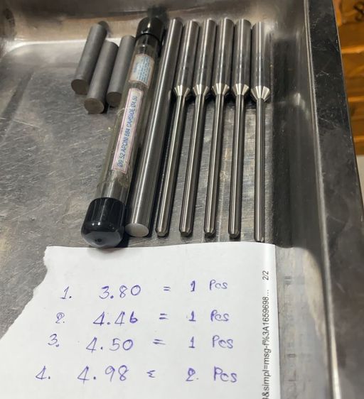 Carbide Pilot Guide Valve Carbide Pin Guide bush เจียร์ แกนวาล์วรถ ไกด์วาวรถ วาวล์มอไซ รูปที่ 9