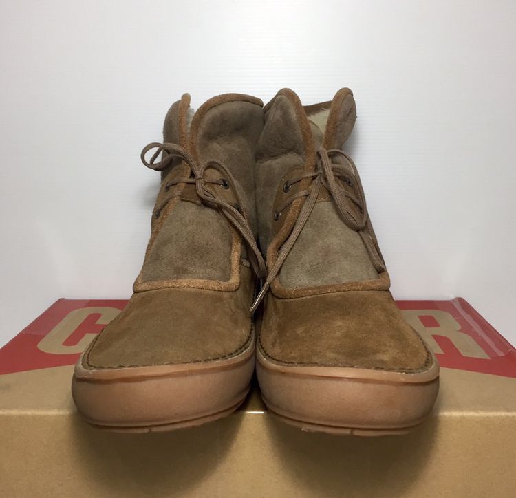Camper boots shoes ของแท้ ใหม่มือ 1 Size EU40(26.4 ซม), รองเท้าบู้ทหุ้มข้อกันหนาว Camper หนังแท้ ขายราคาพิเศษ มีตำหนินิดเดียว รูปที่ 3