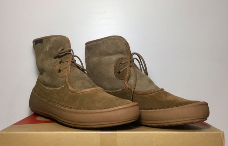 Camper boots shoes ของแท้ ใหม่มือ 1 Size EU40(26.4 ซม), รองเท้าบู้ทหุ้มข้อกันหนาว Camper หนังแท้ ขายราคาพิเศษ มีตำหนินิดเดียว รูปที่ 2