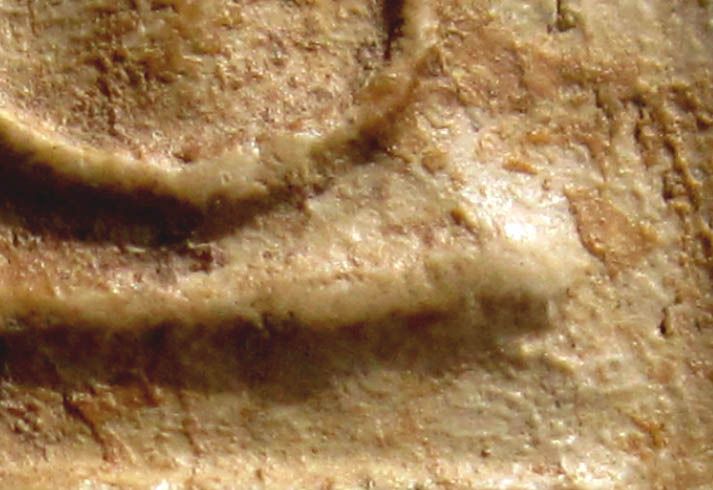 พระสมเด็จบางขุนพรหมพิมพ์เส้นด้ายแขนกลม คราบกรุมีพอประมาณ     P 53 รูปที่ 5