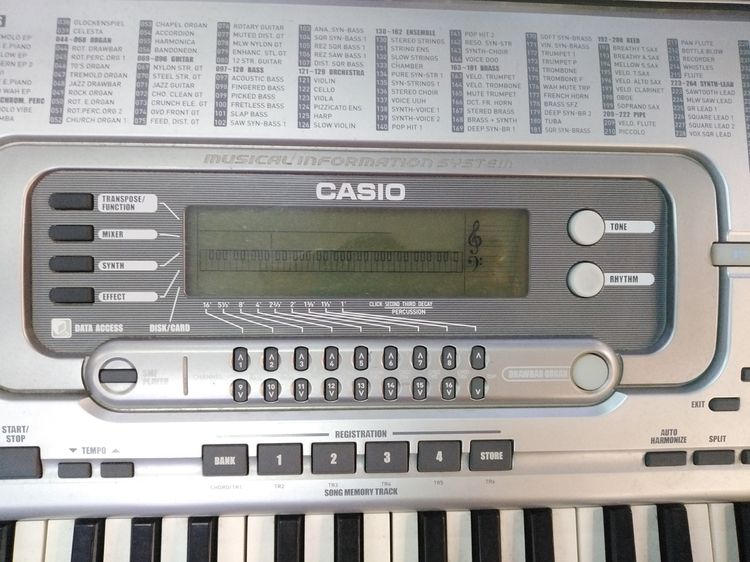 Casio​ Wk3500 คีย์บอร์ด​ 61keys​ เสียงดีพร้อมออกงานได้เลย​ เสียงหนามาก รูปที่ 3