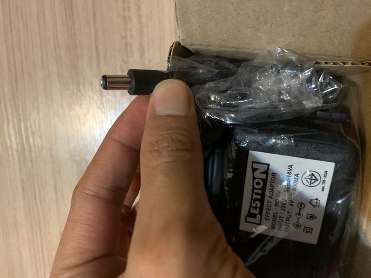 หม้อแปลงไฟ Lestion Adaptor AC DC adapter 9v 900ma ใช้งานกับเอฟเฟคก้อน หรือมัลติ. รูปที่ 12